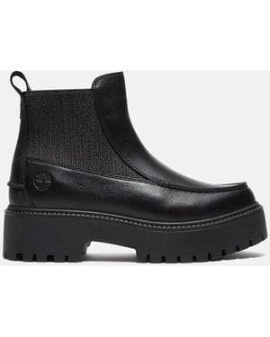 Timberland Stone Street Platform Chelsea Boot For - Black
