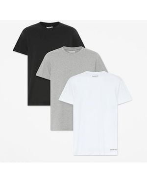 Timberland 3-Pack Basic T-Shirt For - Black