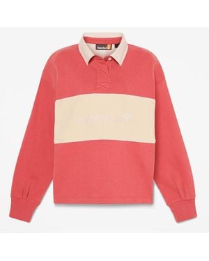 Timberland Lush Rugby Polo For - Red