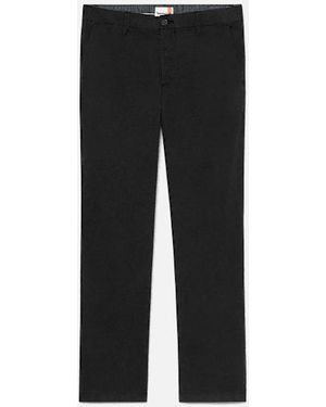 Timberland Claremont Twill Chino Trouser (Straight) For - Black