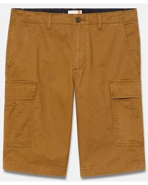 Timberland Brookline Twill Cargo Short For - Brown