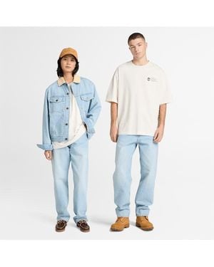 Timberland All Gender "Archive Boot" T-Shirt - White