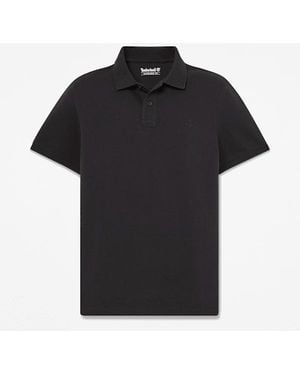 Timberland Oyster River Regular Short-Sleeve Polo For - Black