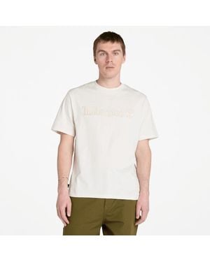 Timberland Hampton Short-sleeve T-shirt For Men In White, Man, White, Size: L