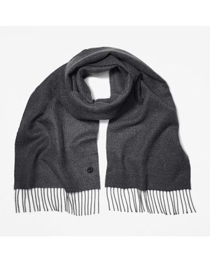 Timberland Solid Woven Scarf - Black