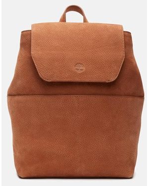 Timberland Soft Leather 11-Litre Backpack - Brown