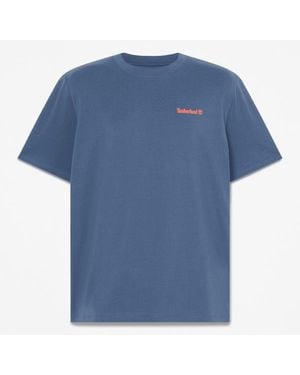 Timberland Magnet Graphic T-Shirt For - Blue