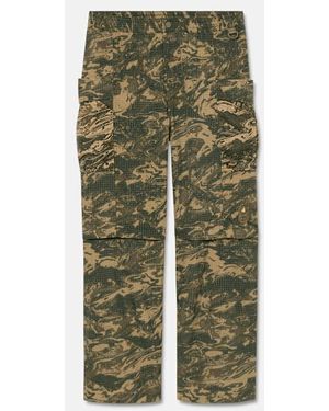 Timberland Convertible Camo Trouser - Green