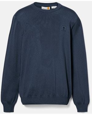 Timberland Merrymack River Garment Dyed Jumper For - Blue