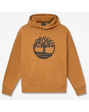 Timberland Northwood Tree Logo Hoodie For - Brown