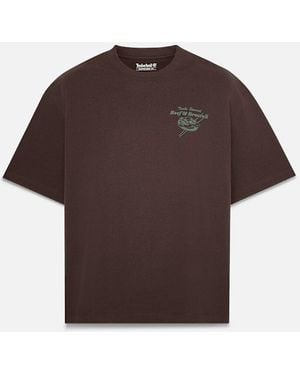 Timberland Beef & Broccoli Graphic T-Shirt For - Brown