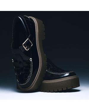 Timberland Stone Street Platform Buckle Shoe - Black