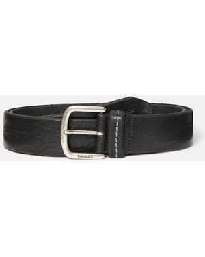 Timberland Mascoma Leather Belt For - Black