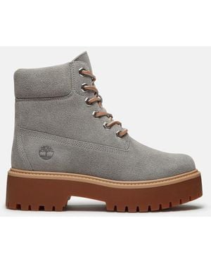 Timberland Stone Street Platform 6-Inch Boot For - Grey