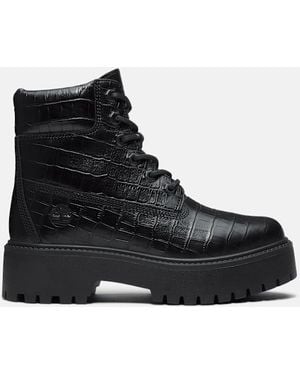 Timberland Stone Street Platform 6-Inch Boot For - Black