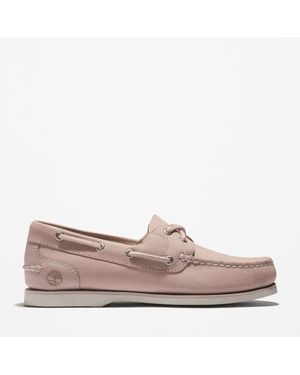 Timberland Classic Boat Shoe For Women In Pink, Woman, Light Pink, Size: 3.5