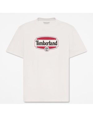 Timberland Heritage Seal Short-Sleeve T-Shirt For - White