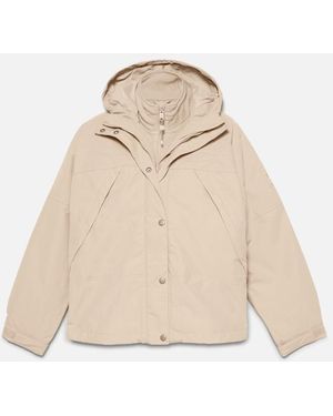 Timberland Winnick Waterproof 3-in-1 Jacket For Women In Beige, Woman, Beige, Size: 3xl - Natural