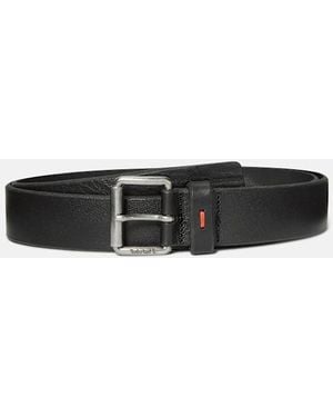 Timberland Errex Leather Belt For - Black