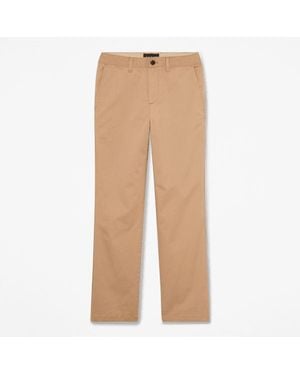 Timberland Claremont Straight Twill Chino Trouser For - Natural