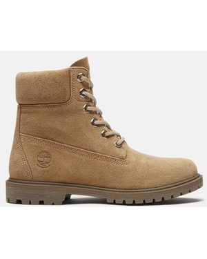 Timberland Mix Tape 6-Inch Waterproof Boot For - Brown