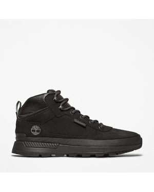 Timberland Field Trekker Mid Trainer For Men In Black, Man, Black, Size: 6.5
