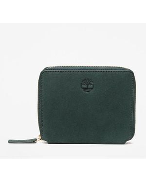 Timberland Tuckerman Zip Wallet With Coin Pocket - Green