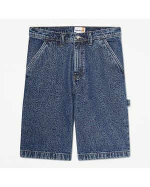 Timberland All Gender Denim Carpenter Short - Blue