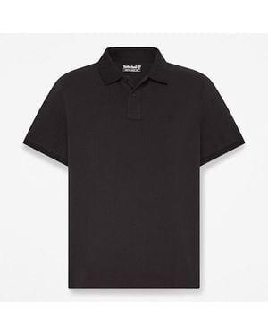 Timberland Millers River Short-Sleeve Polo For - Black