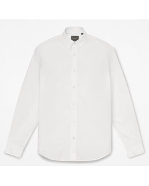 Timberland Long-Sleeve Poplin Shirt For - White