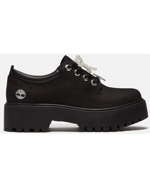 Timberland Stone Street Platform Shoe For - Black