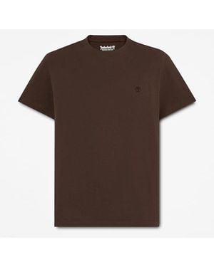 Timberland Oyster River Slim Short-Sleeve T-Shirt For - Brown