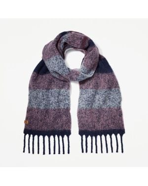 Timberland Woven Striped Scarf - Purple