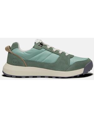 Timberland Retro Swift Lace-up Low Trainer For Women In Green, Woman, Green, Size: 4