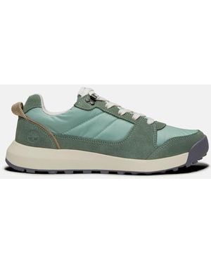 Timberland Retro Swift Lace-up Low Trainer For Women In Green, Woman, Green, Size: 4