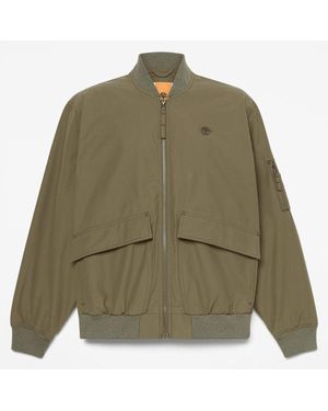 Timberland Durable Water Repellent Utility Bomber For - Green