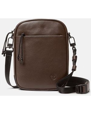 Timberland Tuckerman Leather Cross Body - Brown