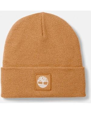 Timberland Patch Beanie For - Brown