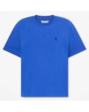 Timberland Crafted Crew Short-Sleeve T-Shirt For - Blue