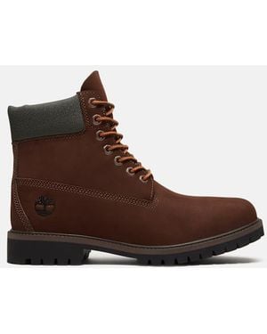 Timberland Heritage 6-Inch Waterproof Boot For - Brown