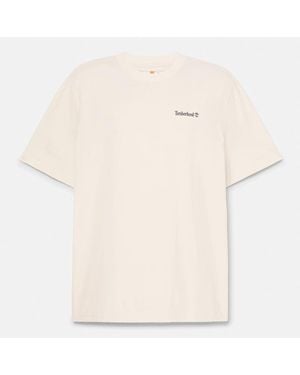 Timberland All Gender Lake House Graphic T-Shirt - Natural
