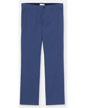 Timberland Claremont Poplin Chino Trouser For - Blue