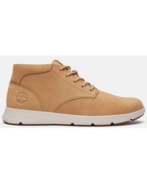 Timberland Parker Street Trainer For Men In Beige, Man, Beige, Size: 6.5 - Natural
