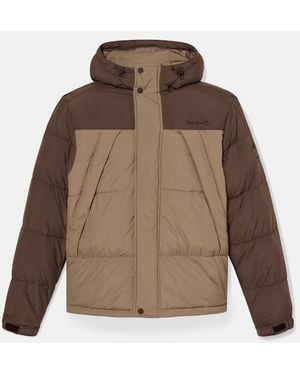Timberland Durable Water-Repellent Puffer Jacket For - Brown