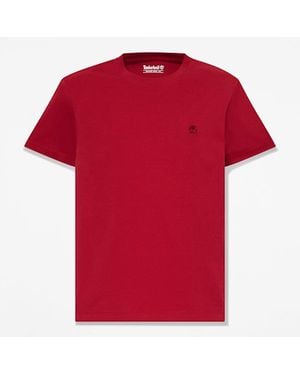Timberland Oyster River Slim Short-Sleeve T-Shirt For - Red