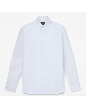 Timberland Lake Warner Striped Oxford Shirt For - White
