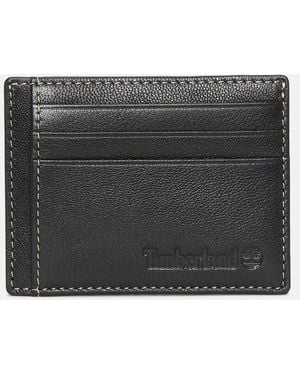 Timberland Milled Card Case - Black