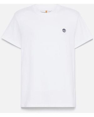 Timberland Dunstan River Short-sleeve T-shirt For Men In White, Man, White, Size: 3xl