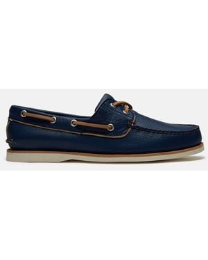 Timberland Lake House Classic 2-Eye Boat Shoe For - Blue