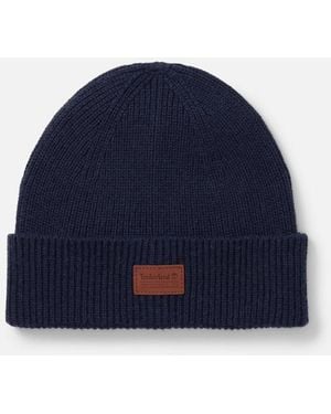 Timberland Heritage Fisherman Beanie For - Blue